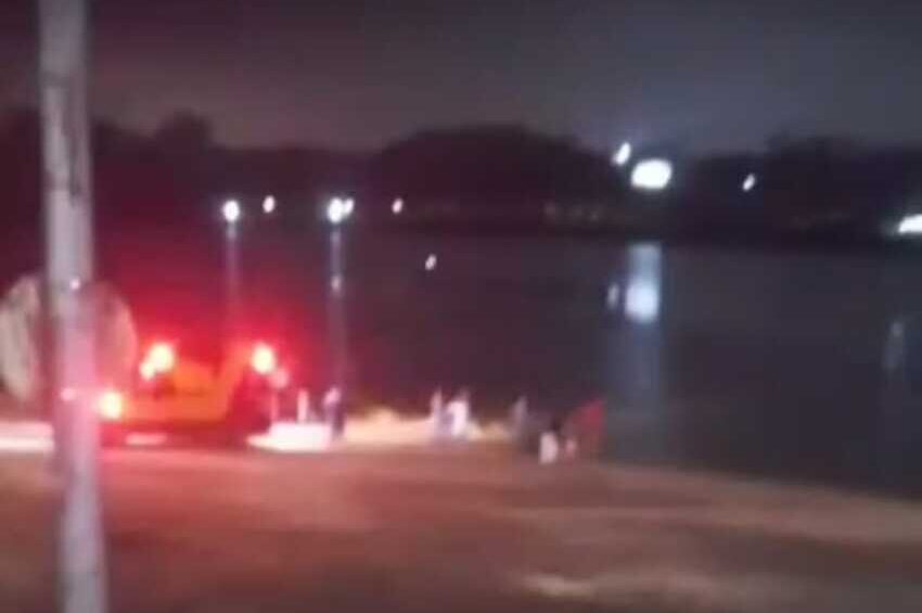 Embarcação vira e três pessoas são resgatadas na Represa Billings
