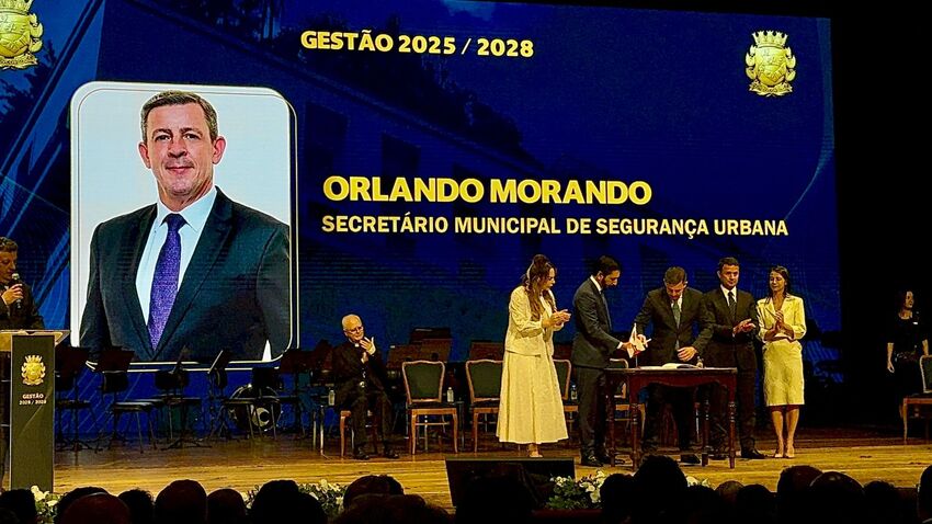evento de posse dos secretários municipais foi realizado no Theatro Municipal de São Paulo
