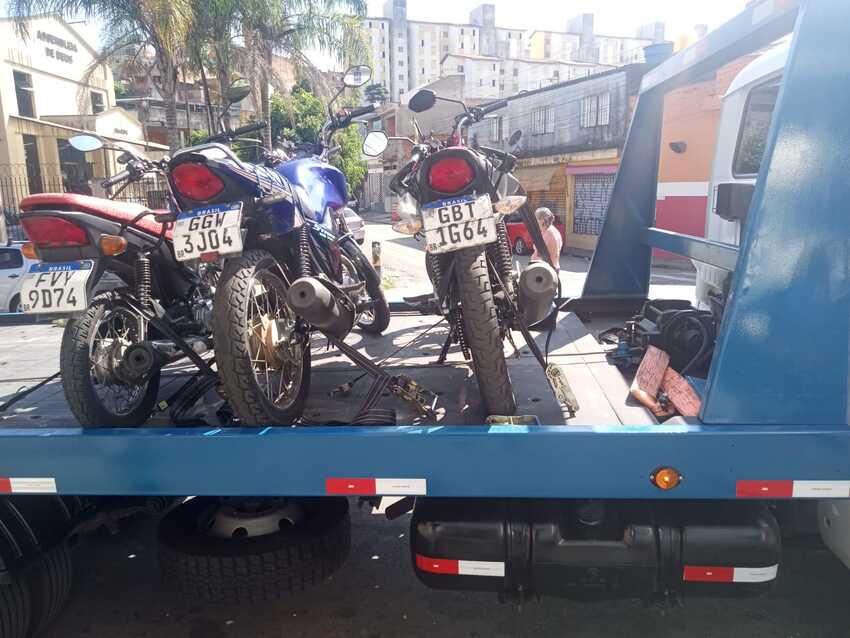 motos apreendidas