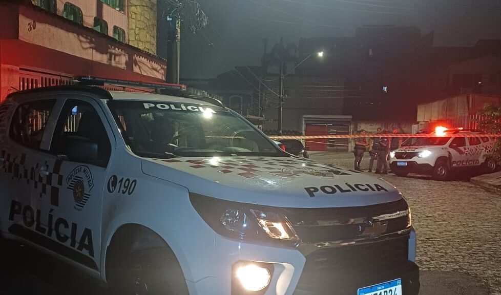 viatura da PM em Santo André