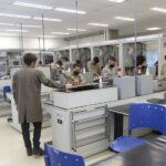 estudantes em cursos técnicos