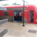 trem da CPTM parado
