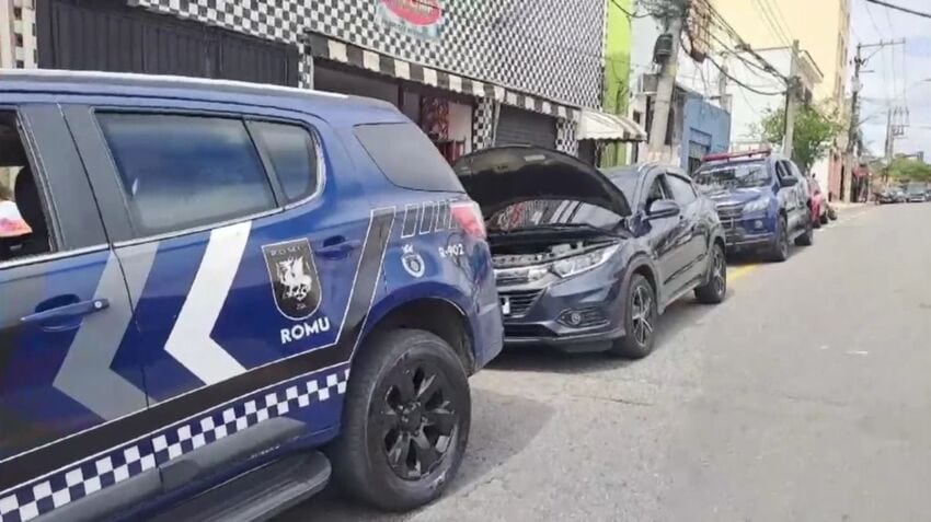 Com apoio do CGE, GCM de São Caetano apreende veículo adulterado