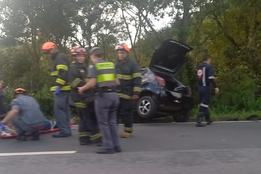 Índio Tibiriçá registra grave acidente na manhã desta segunda-feira