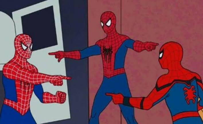 meme do homem-aranha