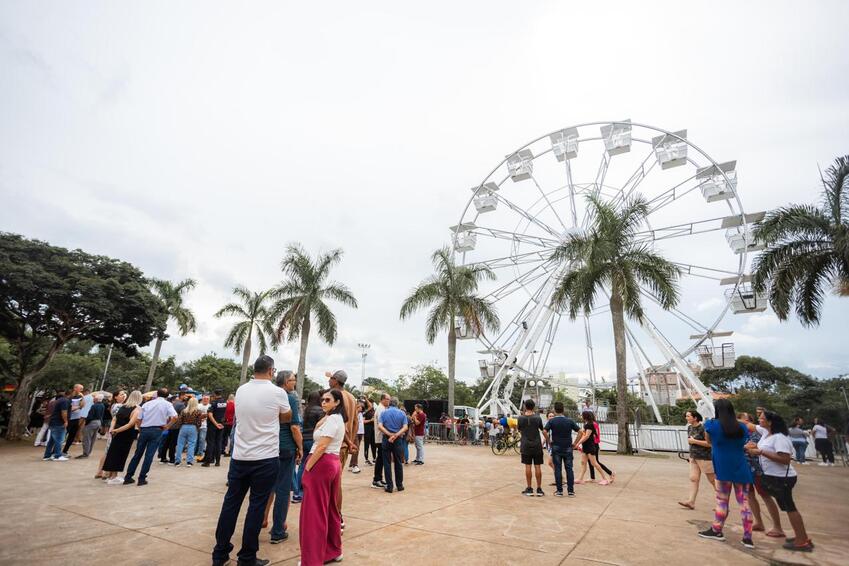 São Bernardo lança programa Viva SBC e inaugura segunda roda-gigante