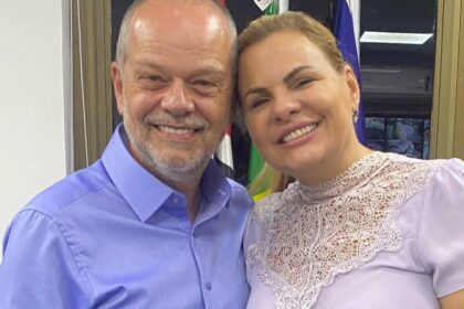 Tite e Carla Morando
