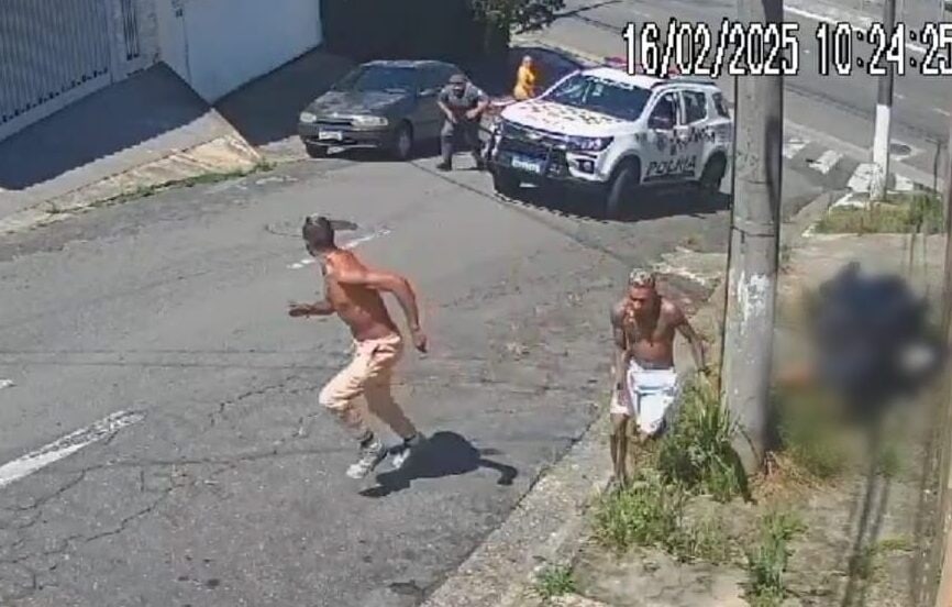 Indivíduos em moto atropelam mulher enquanto fugiam da PM em São Bernardo