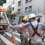 caminhões da enel