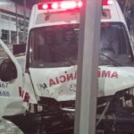 acidente com ambulância
