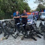 Cemitério de motos roubadas é localizado em Diadema