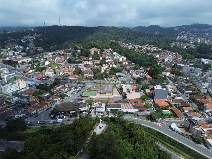 vista aérea de ribeirão pires