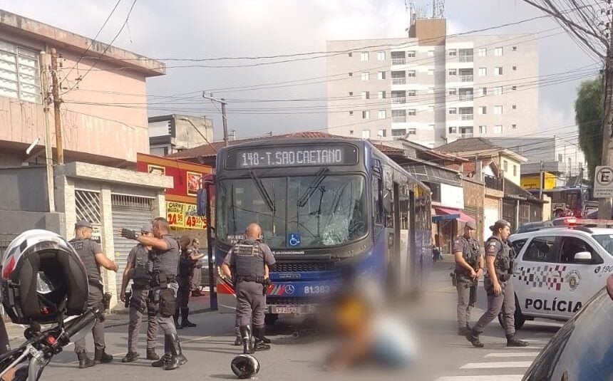 Influenciador de 16 anos se envolve em acidente com ônibus em São Bernardo