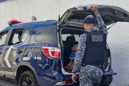 ROMU da GCM de São Caetano prende homem por furto em comércio no Bairro Nova Gerty