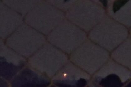 luzes no céu