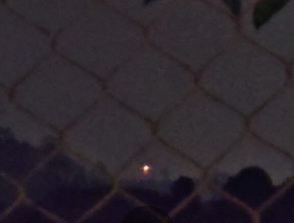 luzes no céu