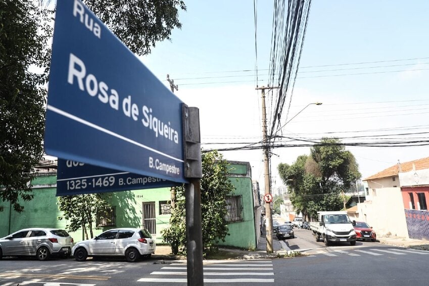 Santo André altera sentido de trecho da Rua Rosa de Siqueira, no bairro Campestre