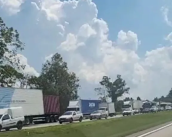 congestionamento no Rodoanel