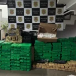 Operação contra tráfico termina com apreensão de uma tonelada de droga em Sto.André