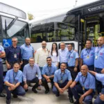 Marcelo Lima entrega 15 novos ônibus e anuncia coletivos vão receber TVs