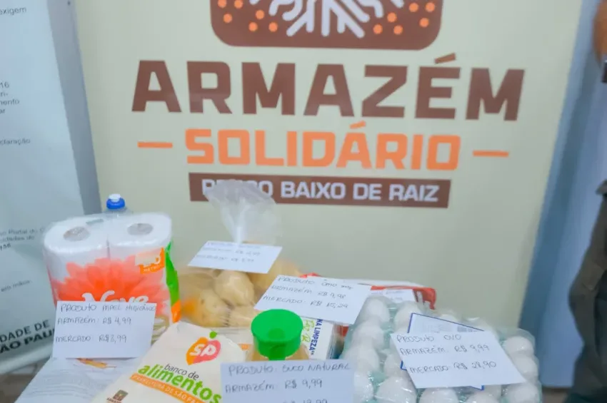 Modelo de Armazém Solidário, da São Paulo, é estudado para ser implantado em São Bernardo