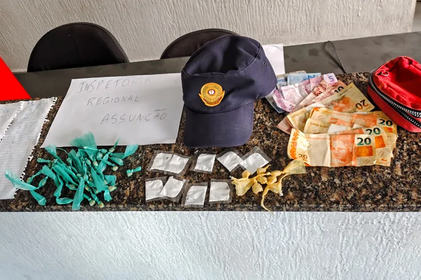 Polícia Municipal de São Bernardo também apreendeu  194 porçõe de entorpecentes