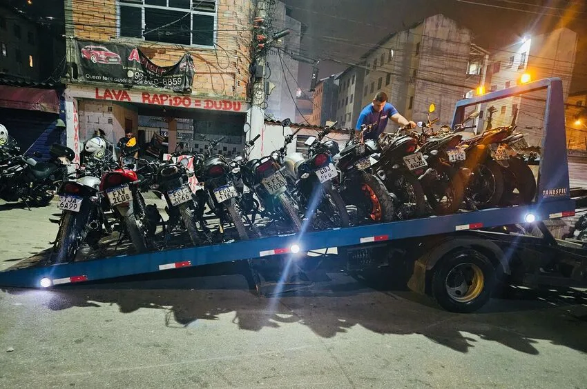 motos apreendidas