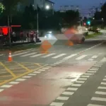 homem atropelado