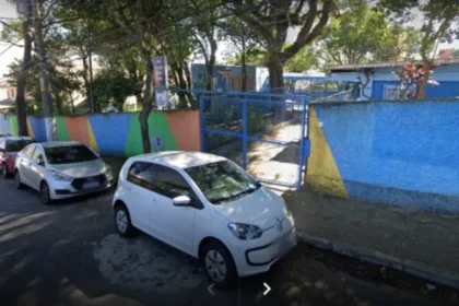 fachada de escola de são bernardo - emeb