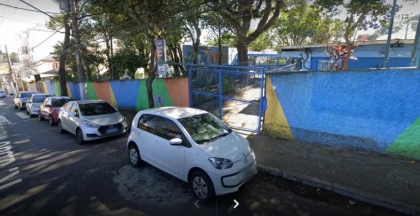 fachada de escola de são bernardo - emeb