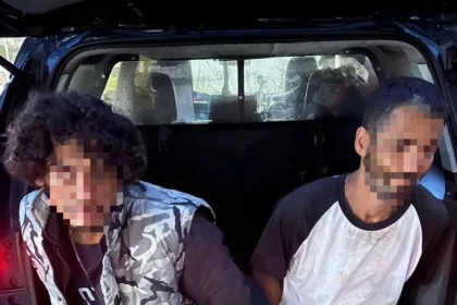 prisão de dois criminosos