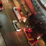 Samu na avenida Castelo Branco, em SBC