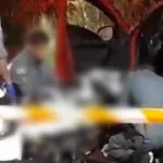 policial militar sendo socorrido