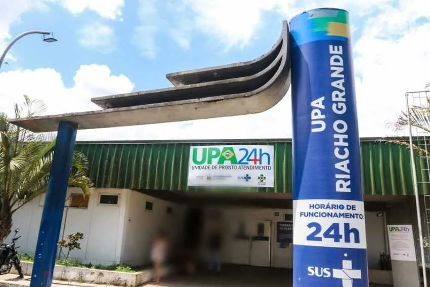 fachada da UPA de Riacho Grande