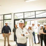 Prefeito de S.Caetano visita obras do Centro de Reabilitação e Neurodesenvolvimento