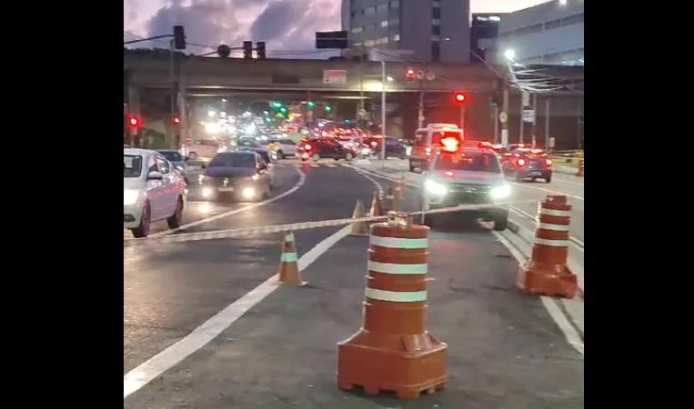 Novo acesso da Rua Joaquim Nabuco para a Anchieta, no sentido SP é liberado