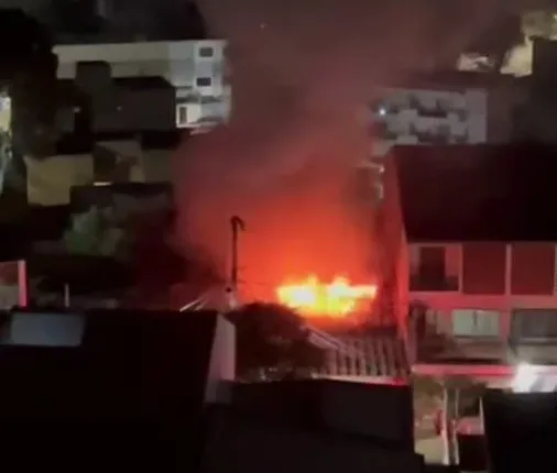 incêndio casa