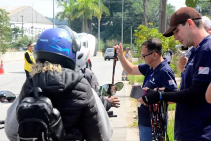 Santo André realiza operação educativa de trânsito para motoristas e motociclistas