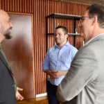 Gilvan recebe superintendente do Iphan, que confirma R$ 12,5 milhões para a Vila de Paranapiacaba