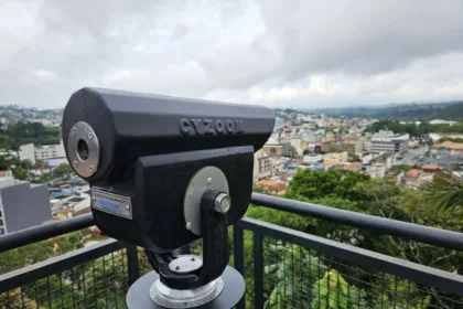 Ribeirão Pires incia celebração de 71 anos com missa especial e inauguração de binóculo turístico no Mirante São José