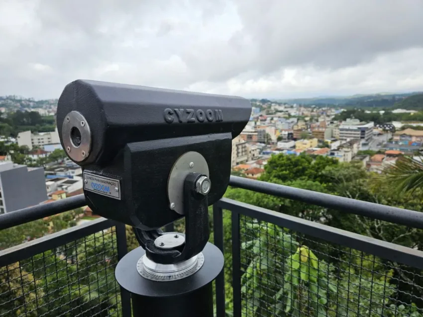 Ribeirão Pires incia celebração de 71 anos com missa especial e inauguração de binóculo turístico no Mirante São José