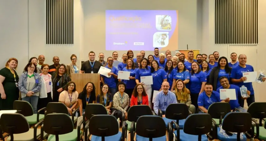 Braskem forma 29 alunos no curso de Operador de Empilhadeira