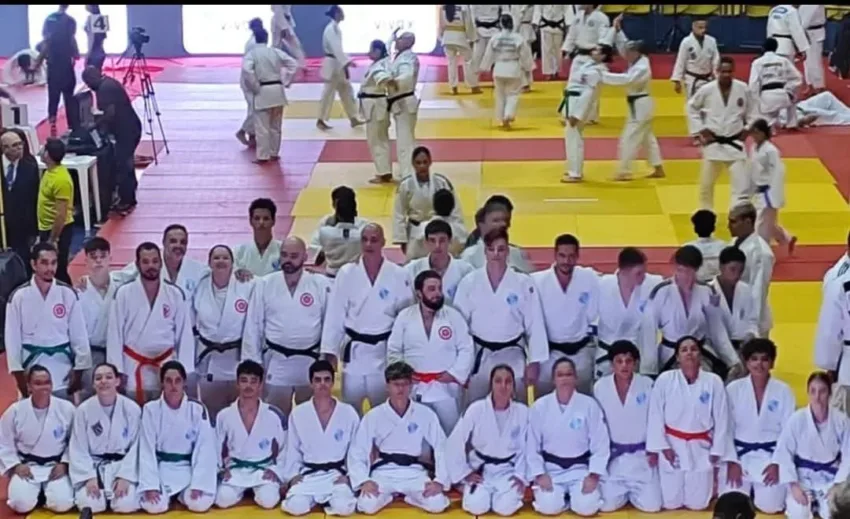 Kata de São Caetano é vice-campeão da Copa São Paulo de Judô 2025
