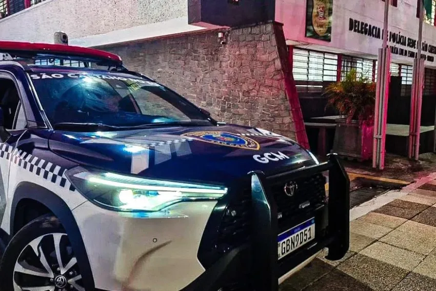 GCM de São Caetano prende homem por furto de televisão no Bairro Santa Maria
