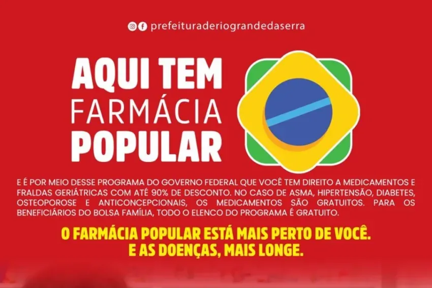 Farmácia Popular amplia benefícios e passa a oferecer fraldas geriátricas com desconto