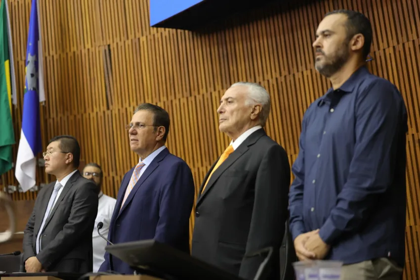 Evento contou com a presença de diversas personalidades políticas e jurídicas de Santo André e da região do Grande ABC, incluindo o secretário de Segurança Pública a cidade de São Paulo, Orlando Morando, o prefeito de Diadema, Taka Yamauchi, que também integra o MDB, e o ex-deputado federal Duílio Pisaneschi