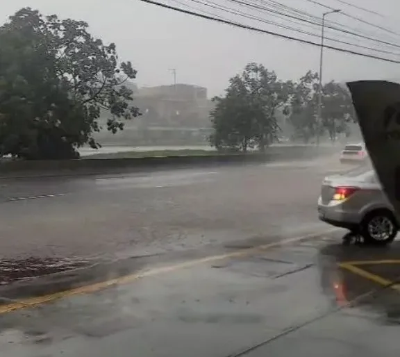 Defesa Civil emite alerta de chuva forte para o ABCD
