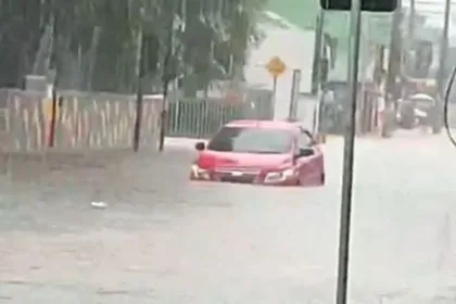 Fortes chuvas castigam Santo André nesta segunda-feira