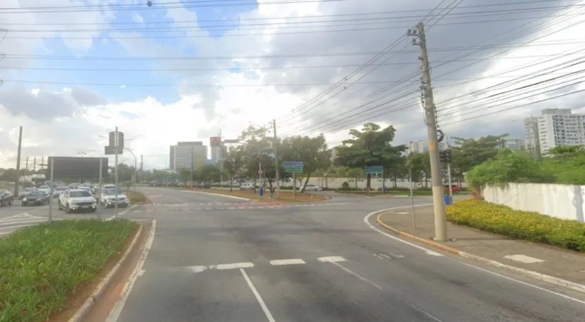 Obras na Av. Nelson Braido com Av. Guido Aliberti alteram fluxo viário em São Caetano