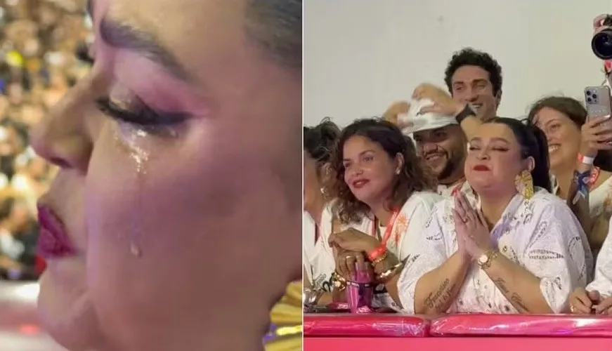 Preta Gil chora e agradece por participar de carnaval